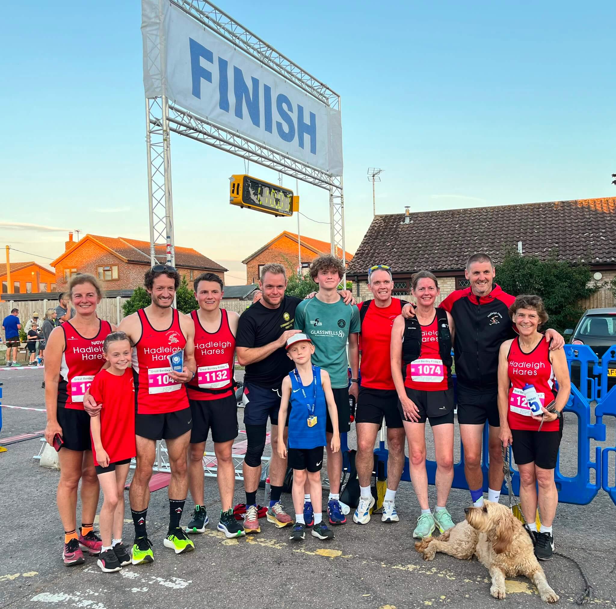 Hadleigh Hares club members